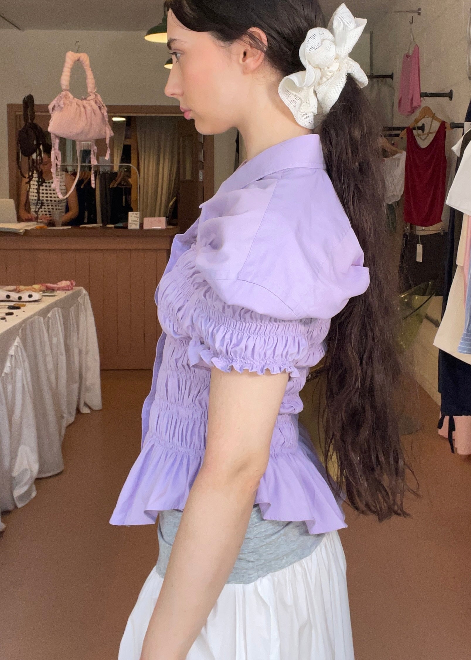Poetica Shirt in Lilac