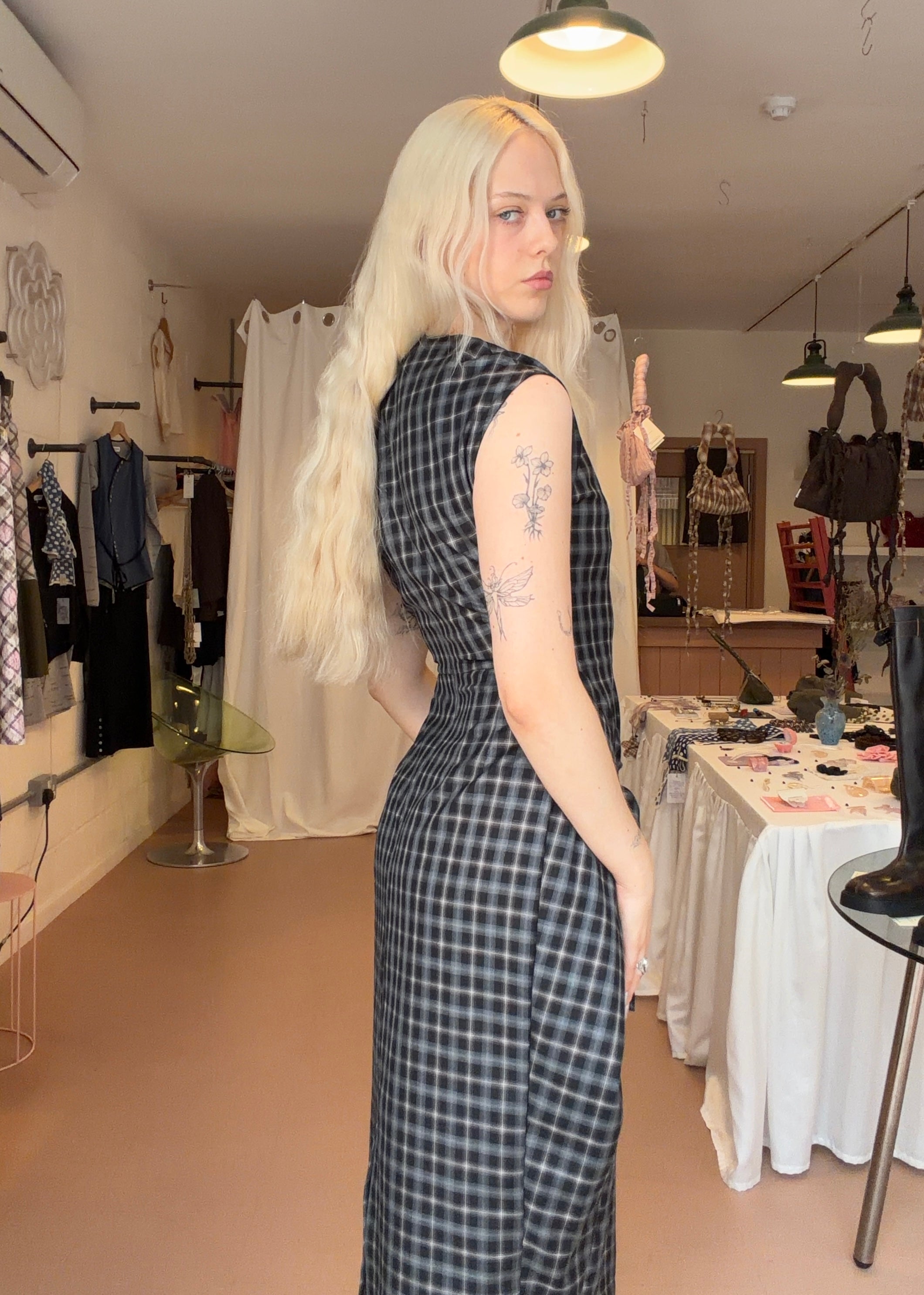 Demi Dress Chelsea Plaid
