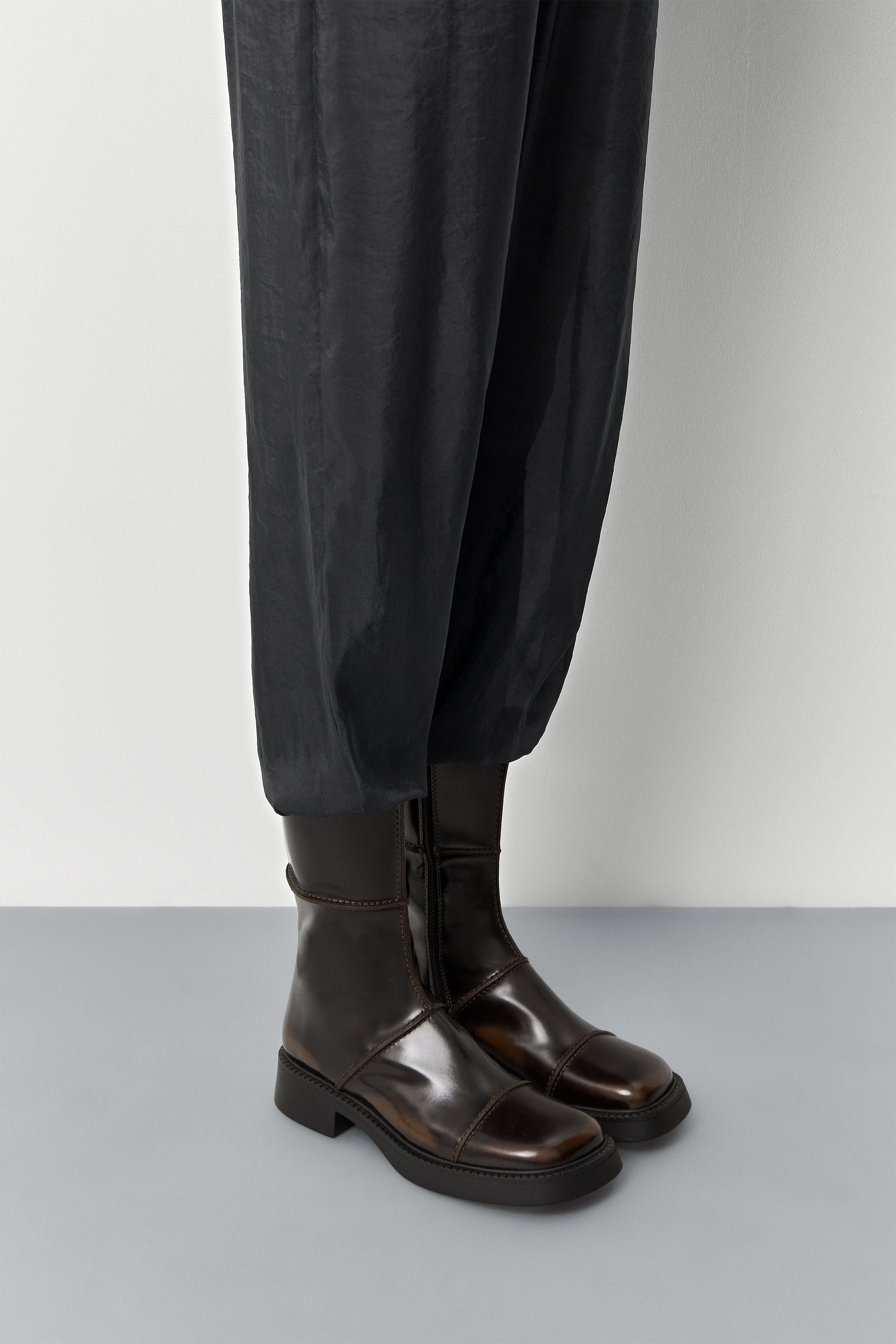 Dahlia Brushed Brown Boots