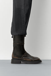 Dahlia Brushed Brown Boots