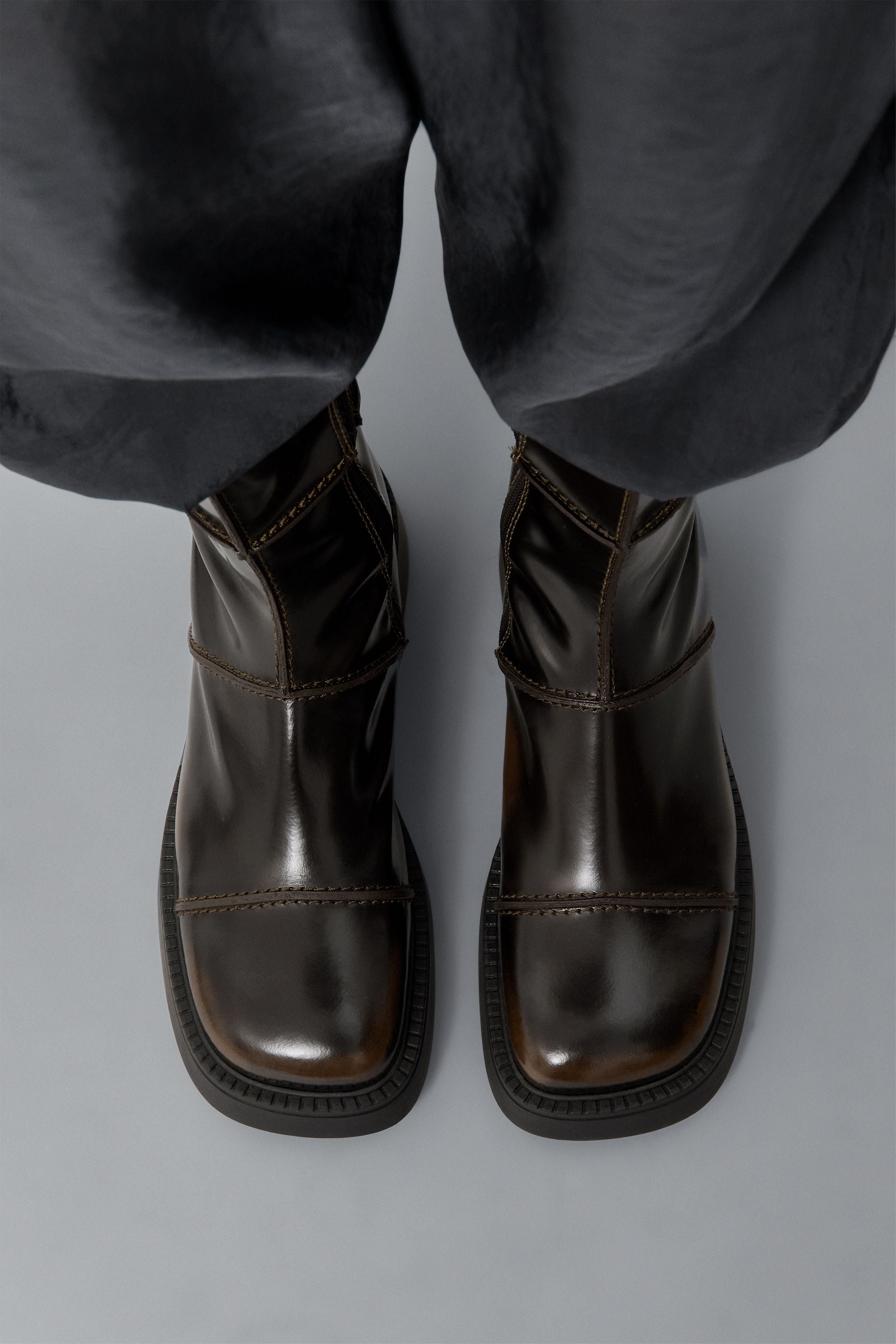 Dahlia Brushed Brown Boots