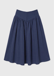 Deba Midi Skirt Midnight