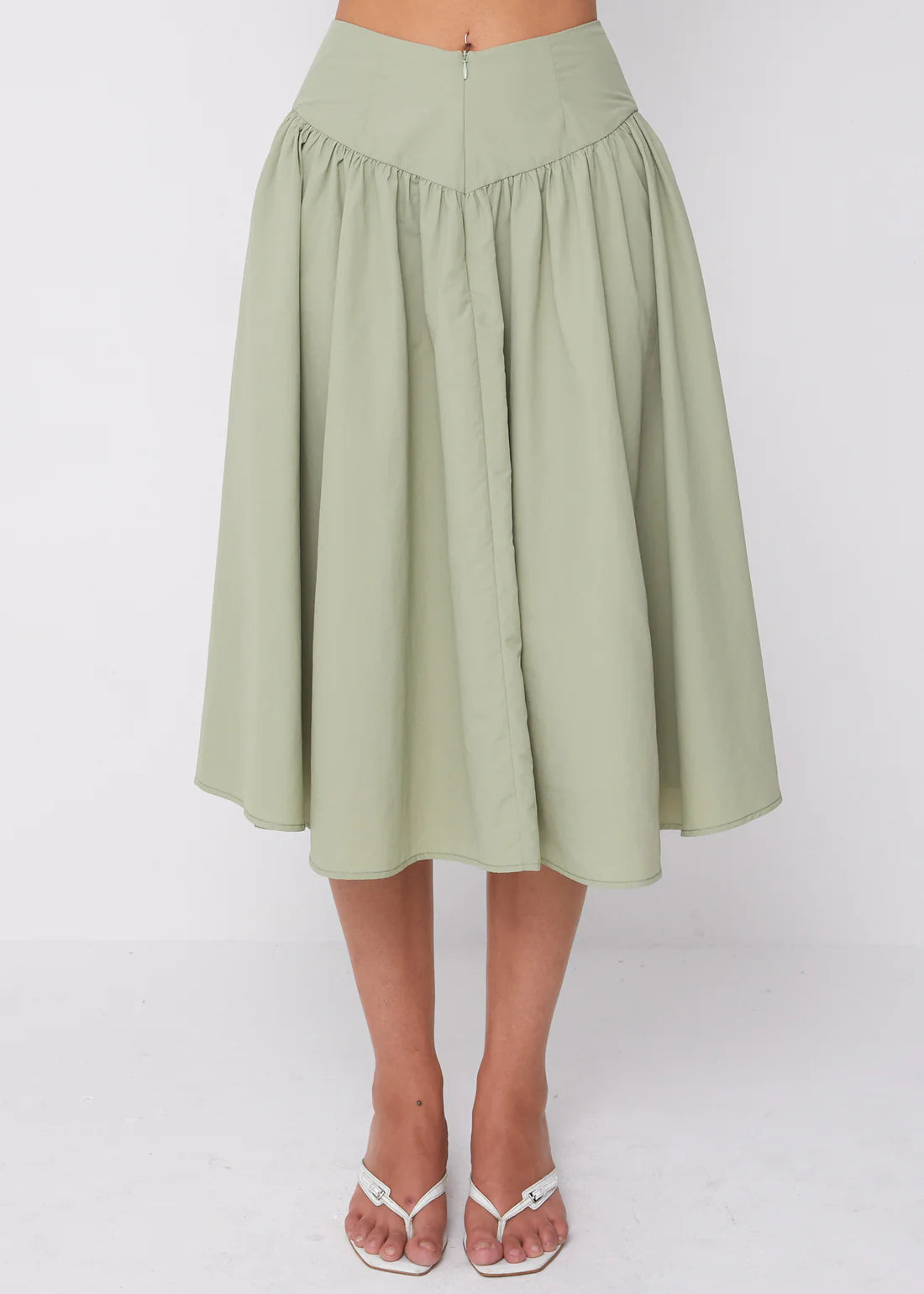 Deba Midi Skirt Pistachio
