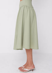 Deba Midi Skirt Pistachio