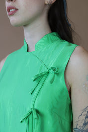 KITRI | Aubrey Mini Dress | Lime Green