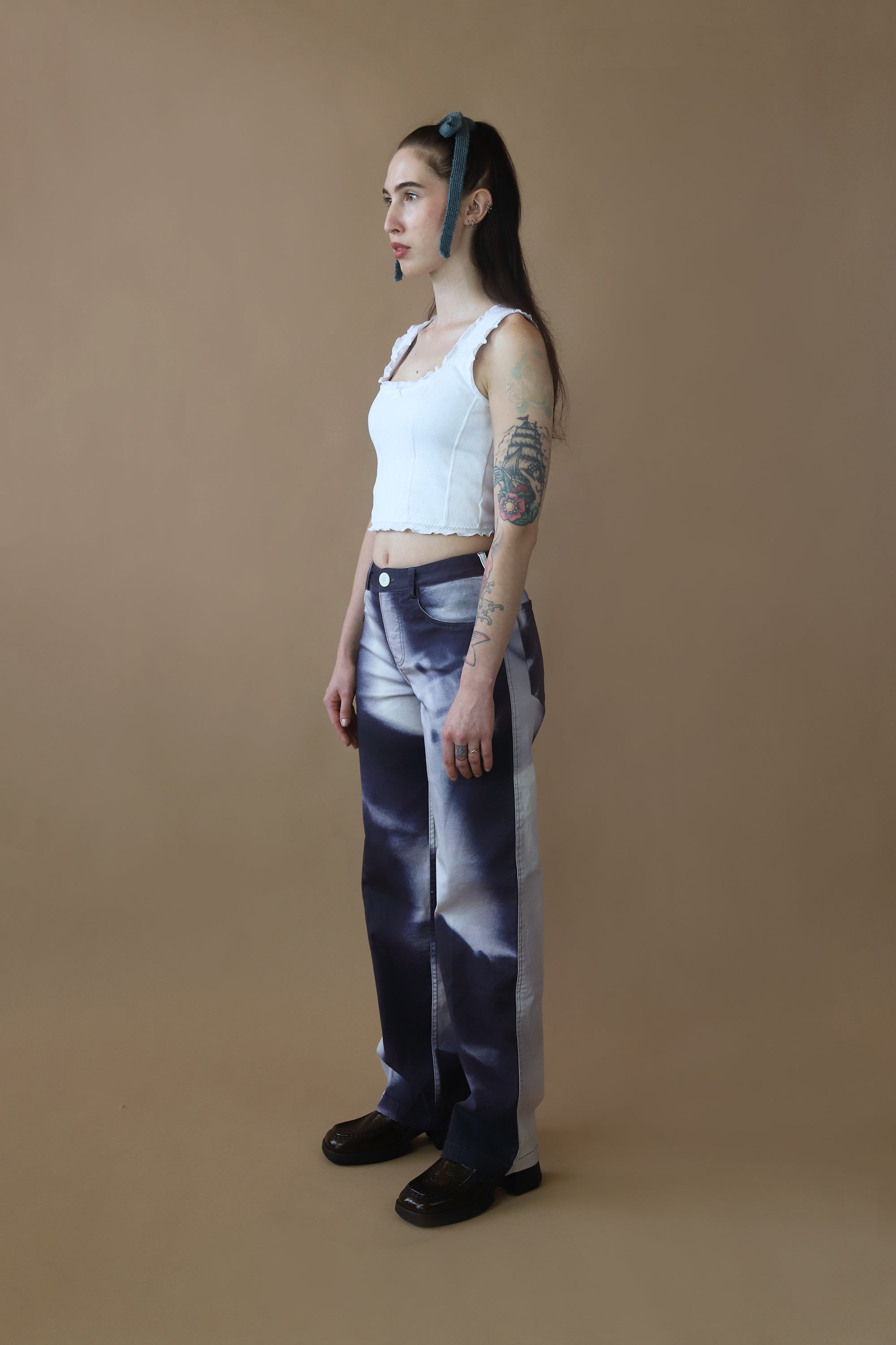 Twill Slouch Trousers | Entangled