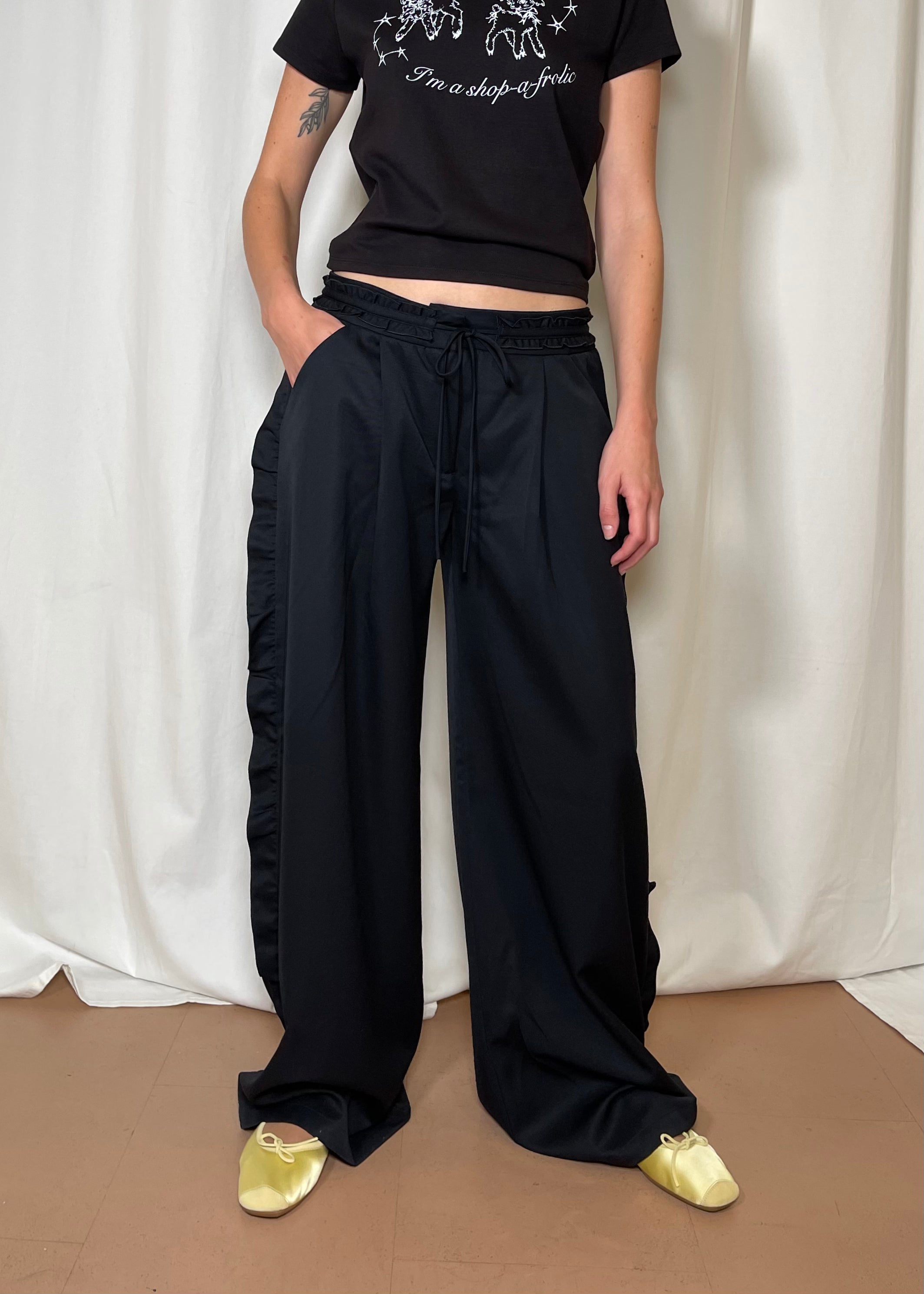 ESTUDIO1999 ACONITE PANTS FULL LENGHT POCKET