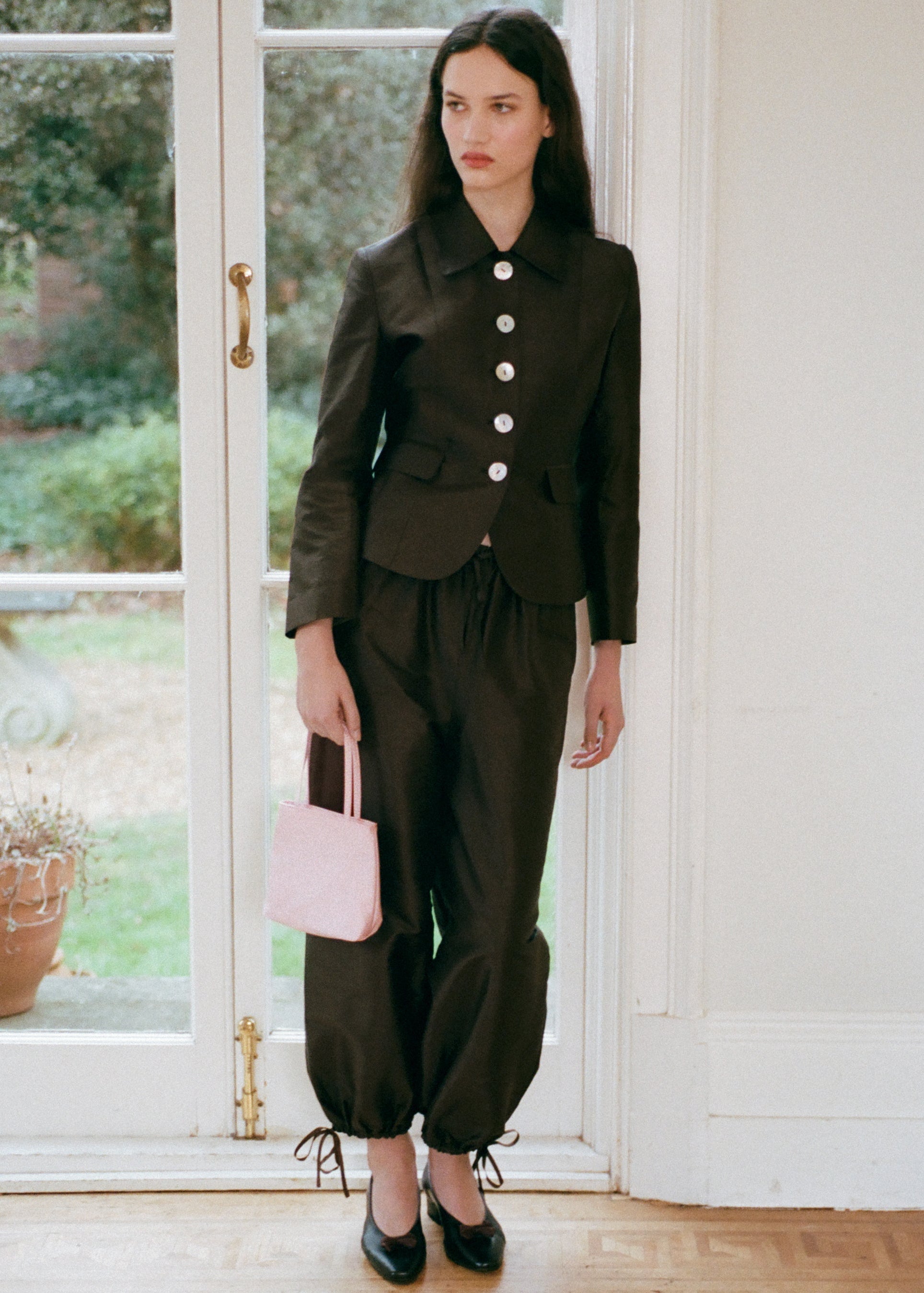 Elina Trousers in Black