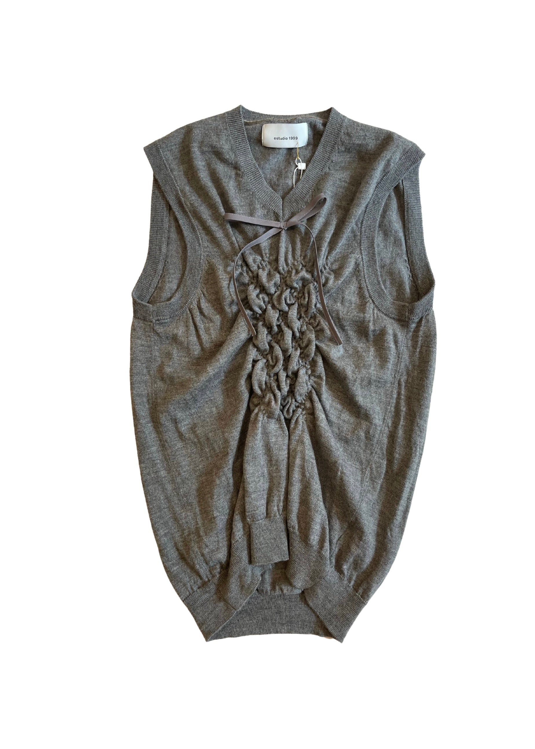 Anhelo Knit Vest Flatlay