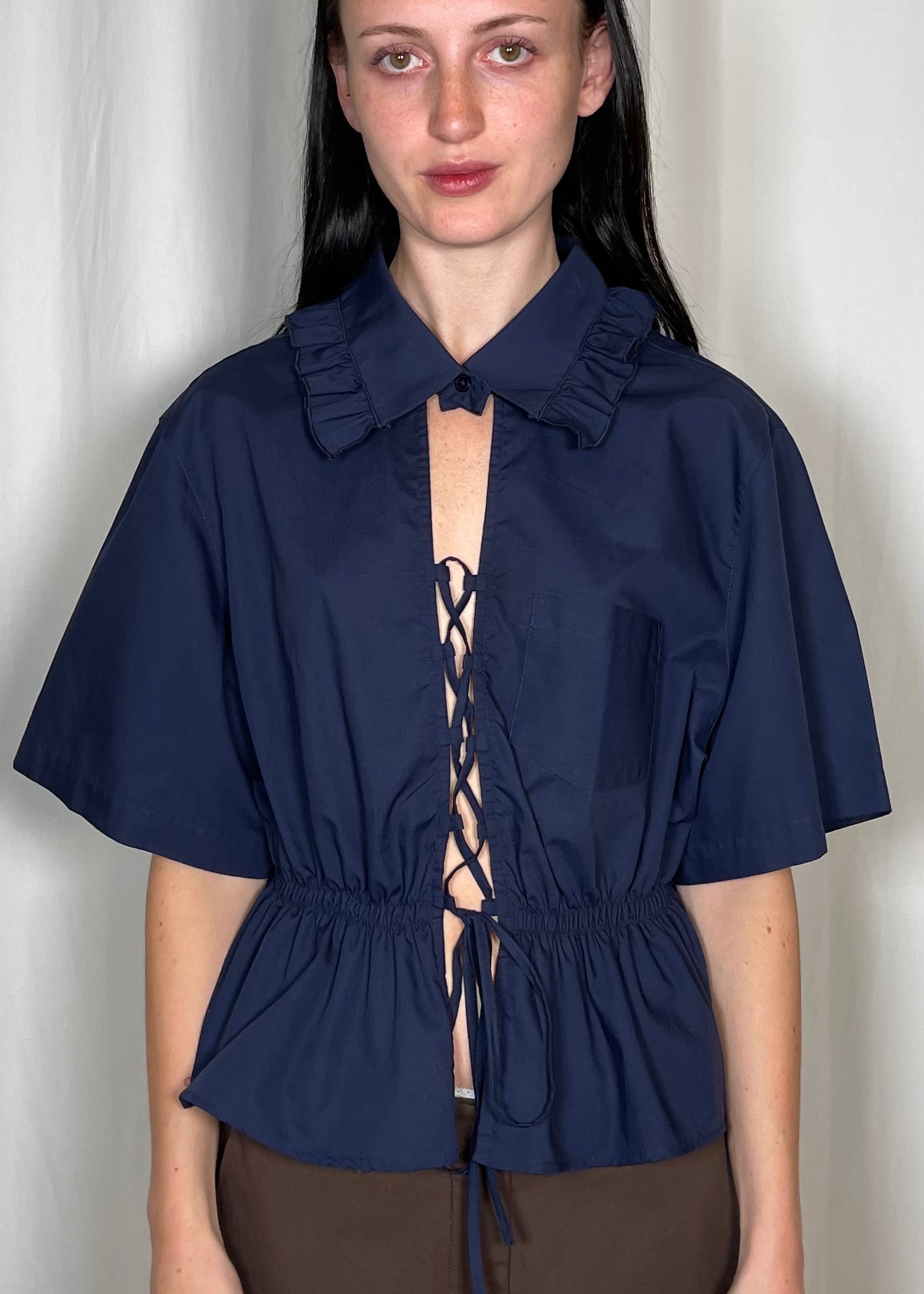 Estudio1999 Flan Top Navy