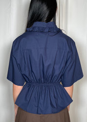 Estudio1999 Flan Top Navy Back