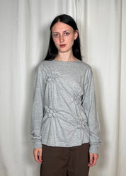 Estudio1999 Flor Tshirt Grey Long Sleeve