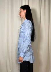 Estudio1999 Long Espuma Shirt Baby Blue Side
