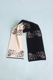 Hades  | Hades Scarf | Navy & White