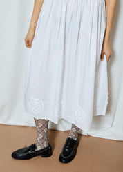 Ellis Dress White