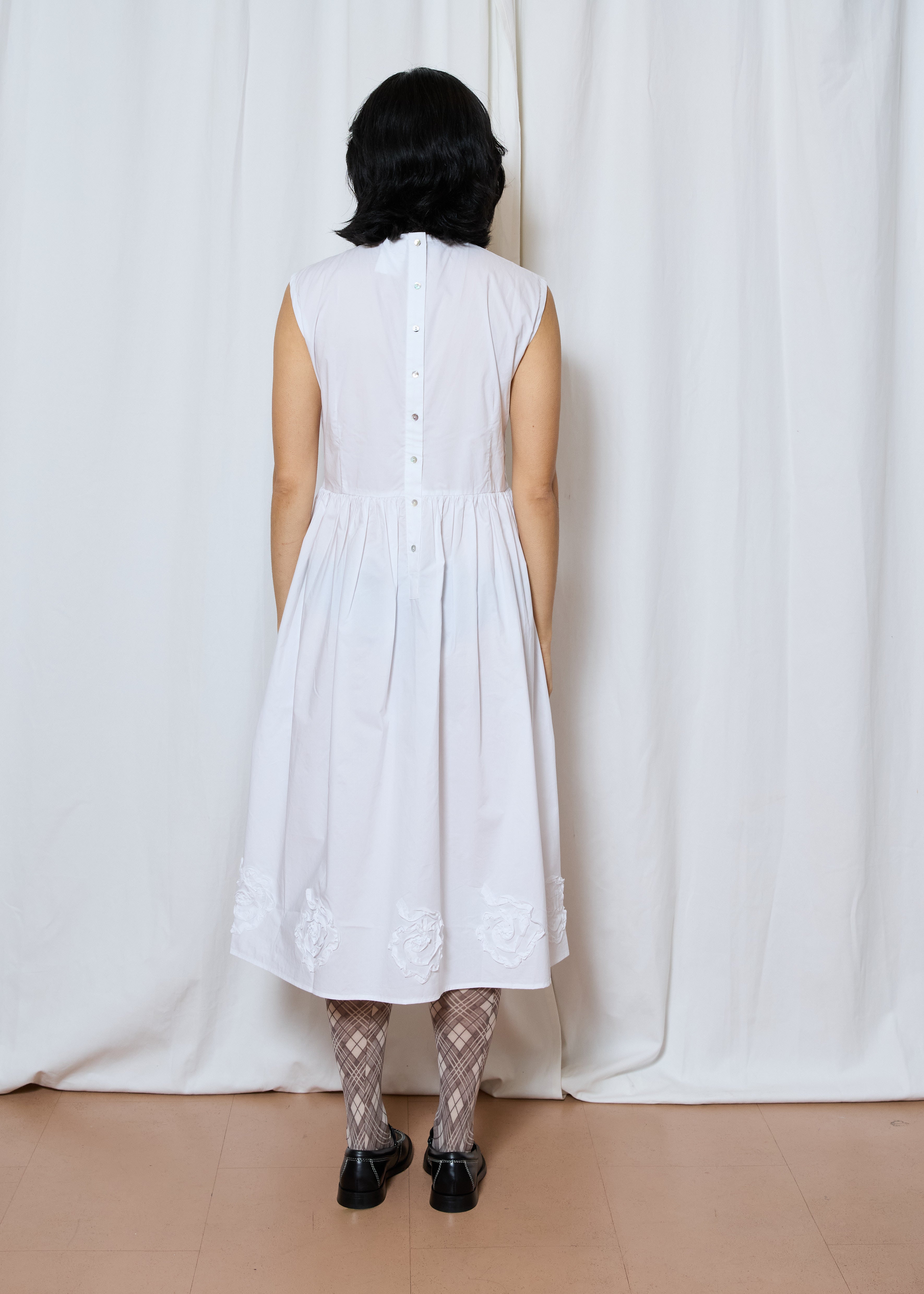 Ellis Dress White