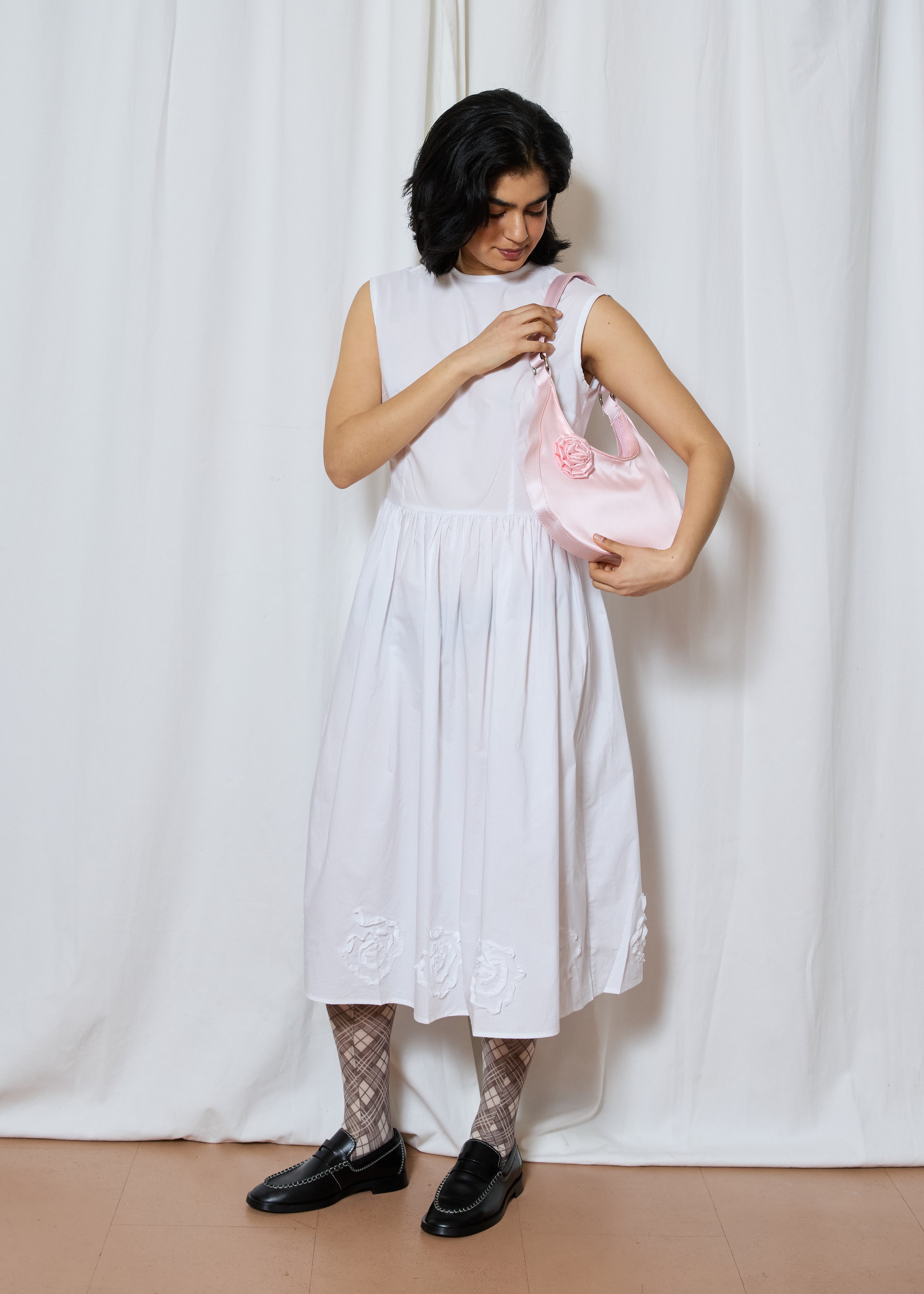 Ellis Dress White