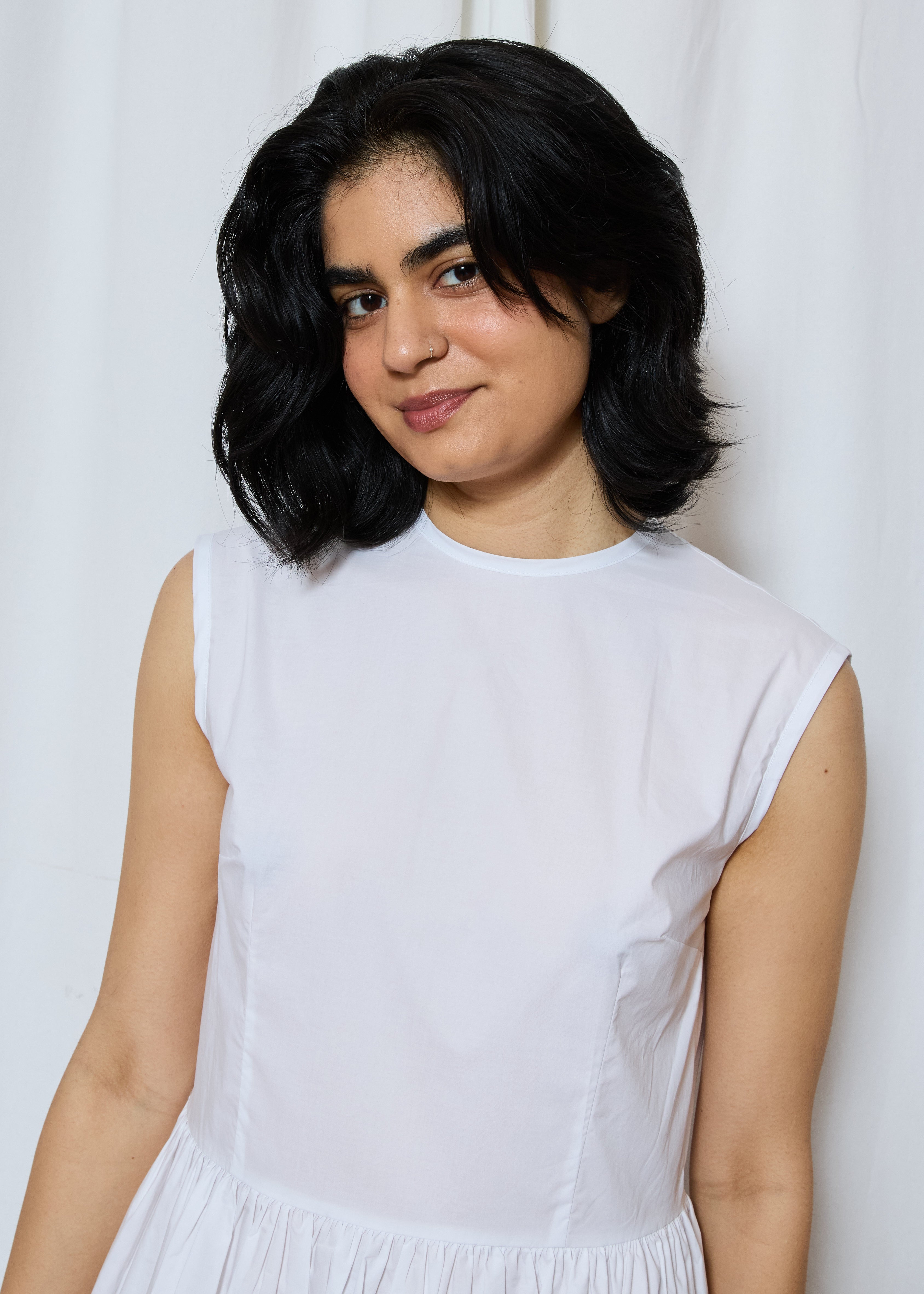 Ellis Dress White