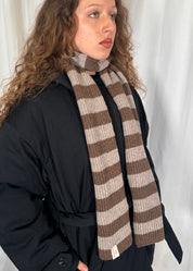 Bobby Scarf | Chestnut Stripe