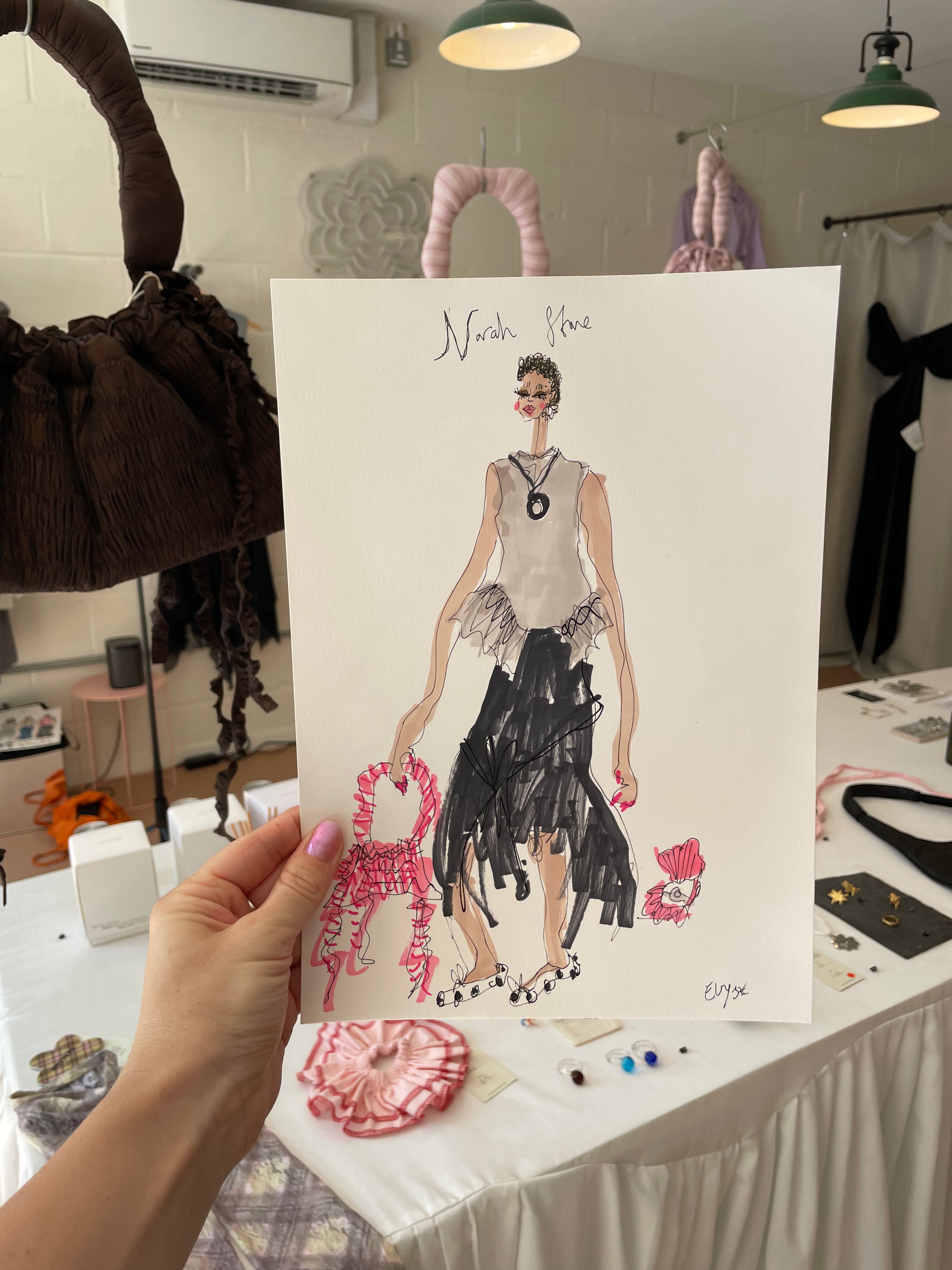 An evening with Elyse Blackshaw: Fashion Illustration Workshop