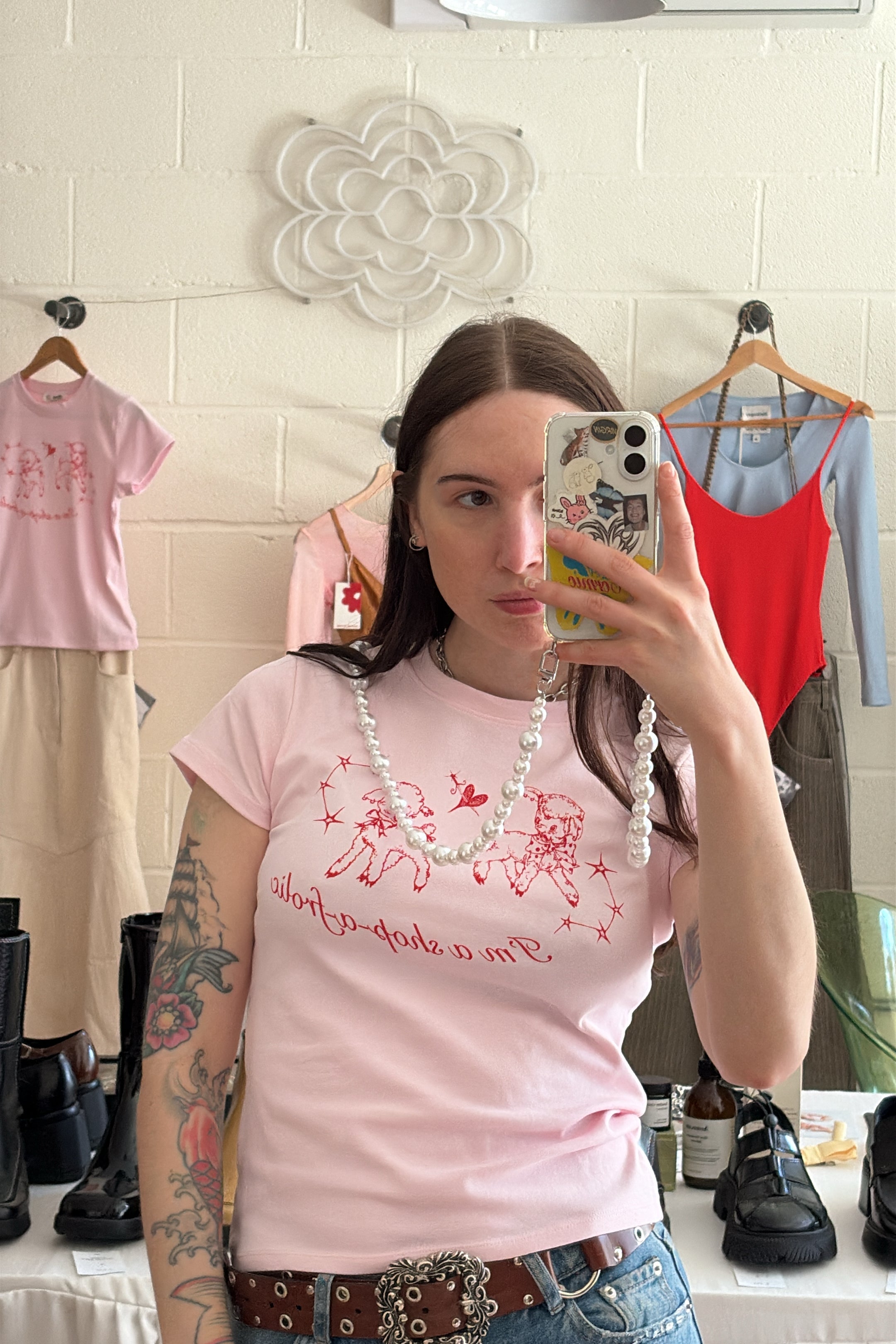IM A SHOP A FROLIC BABY TEE GIULIA