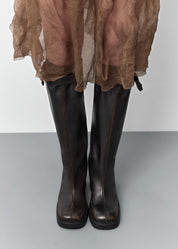 Kristen Brown Tall Boots