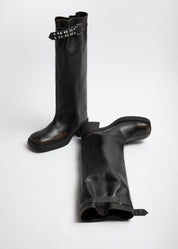Kristen Brown Tall Boots