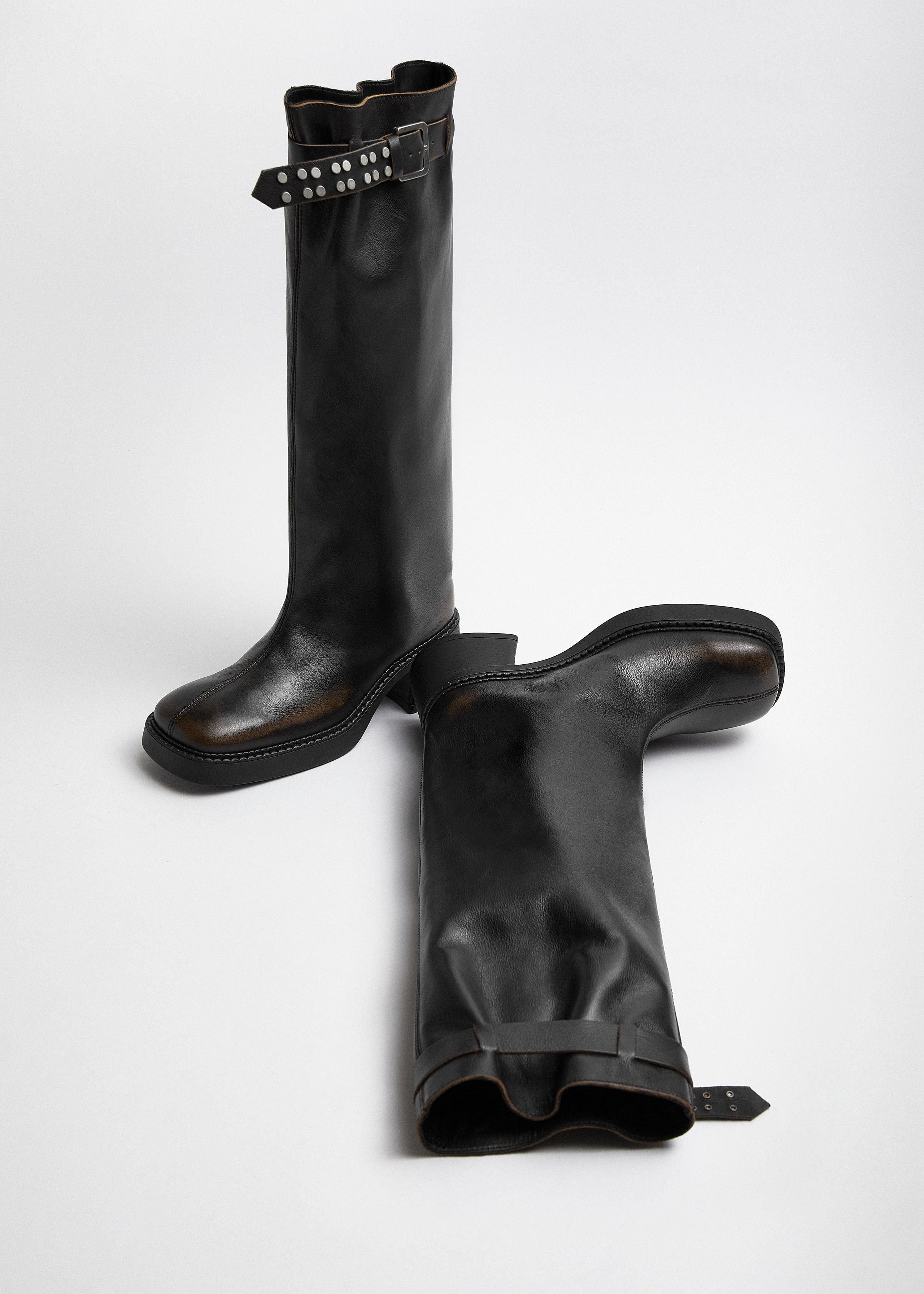 Kristen Brown Tall Boots