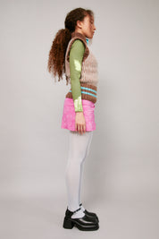 Lauren perrin dove blue tights with miista