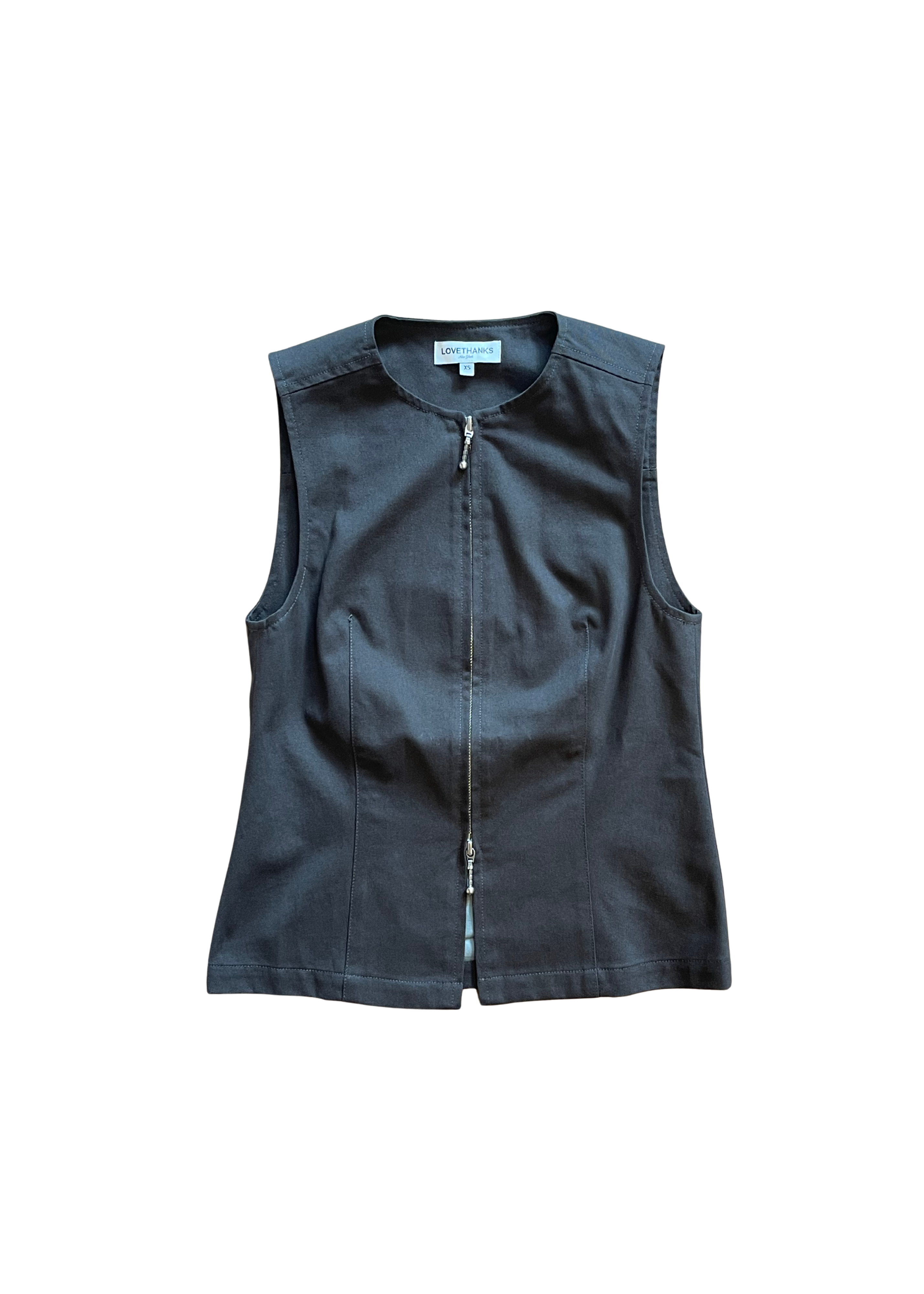 Lovethanks Flint Vest Brown Flat