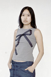 Lovethanks ribbon tank brand imagery