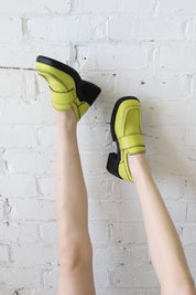 Billie Loafers | Lime