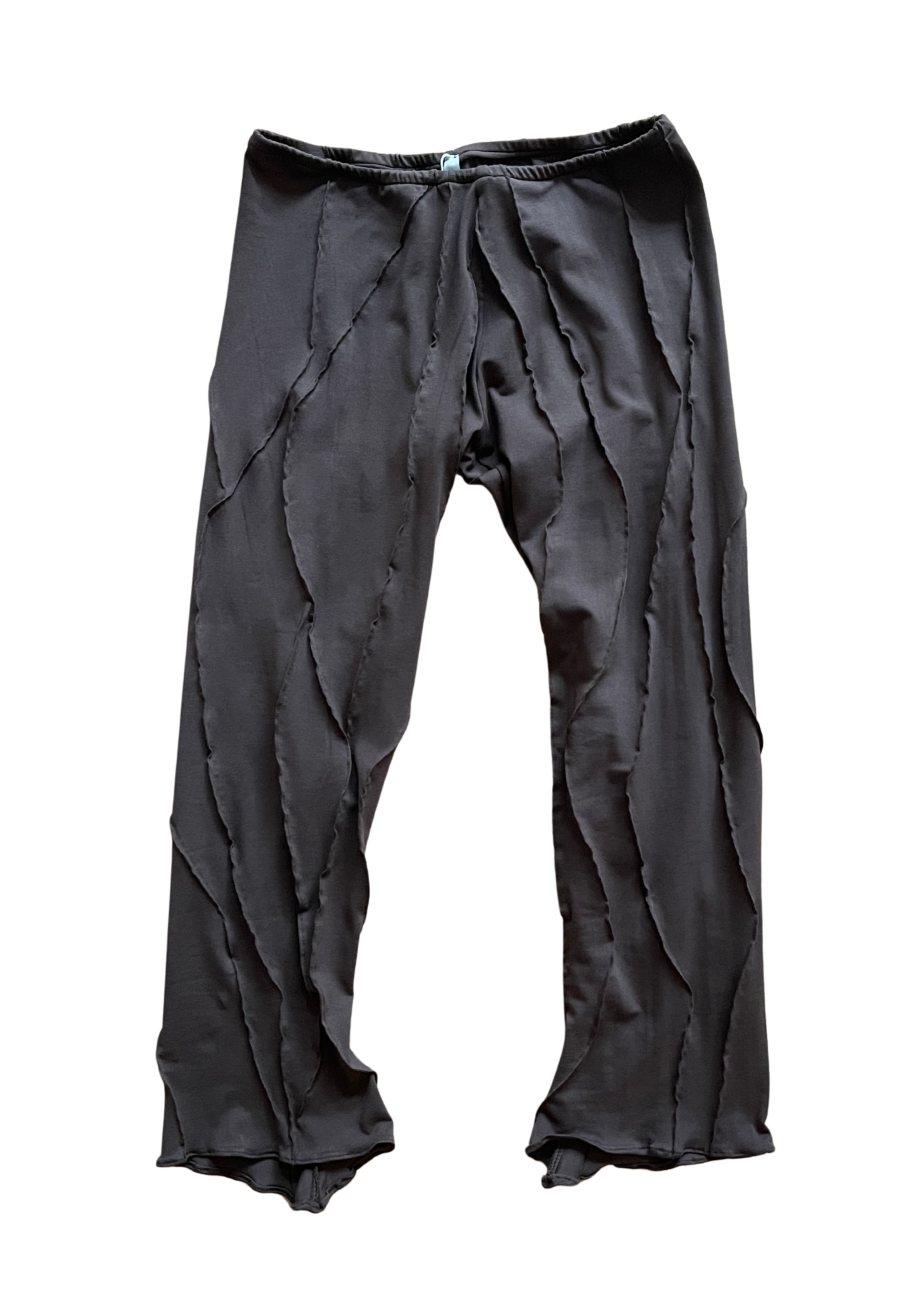 Mariola Homoncik Mid-Calf Flared Pants Chocolate