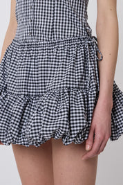 Miel Skirt Vichy Cotton Catheclisma