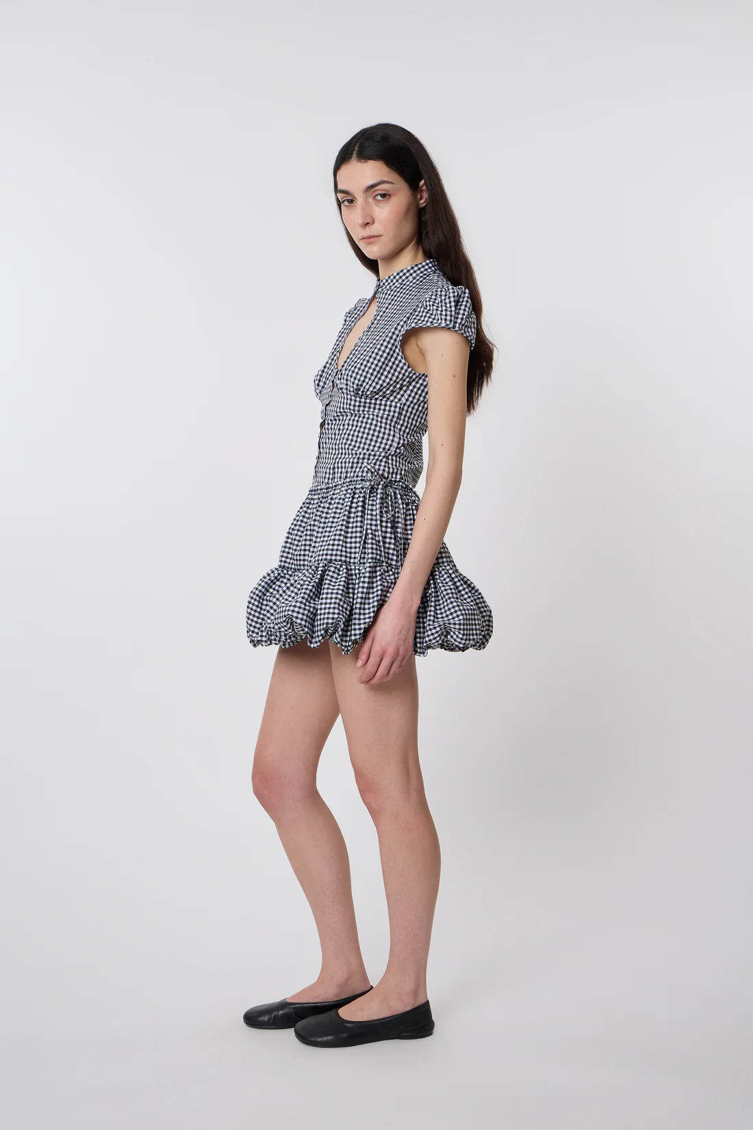 Miel Skirt Vichy Cotton Catheclisma