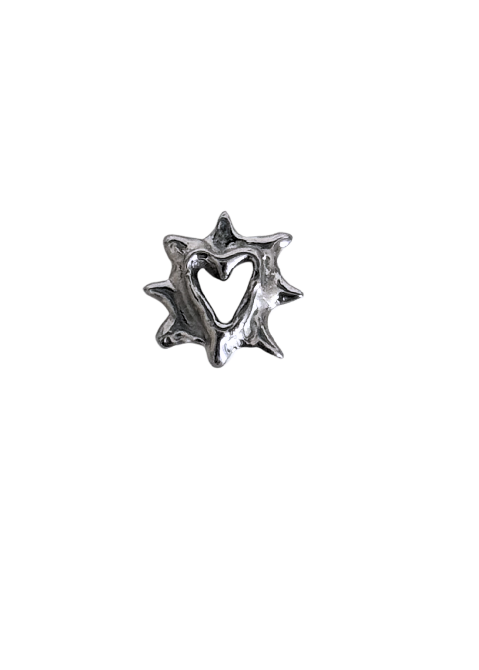 Milagros Mini Silver Earrings ALBA67