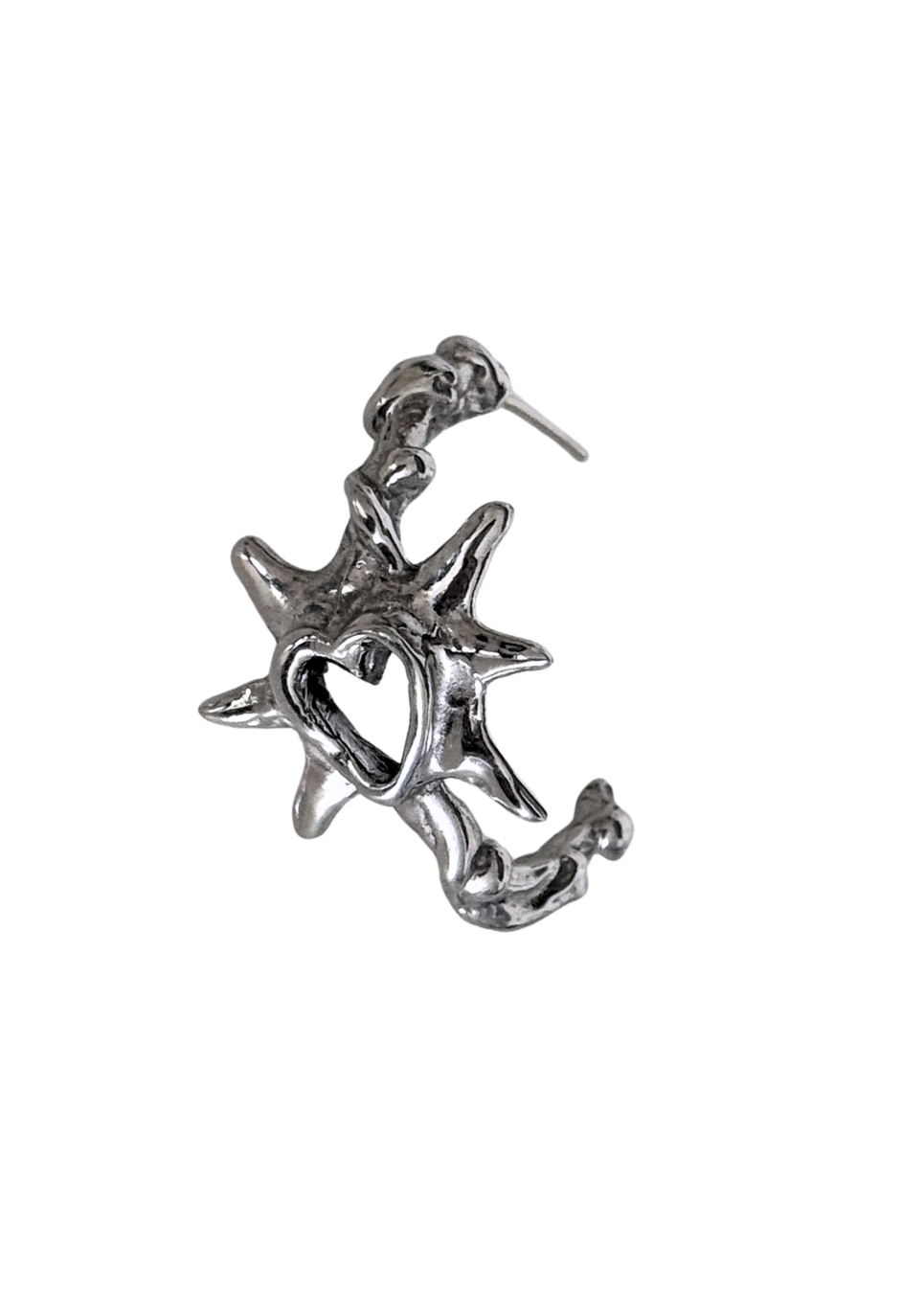 Milagros Silver Hoops ALBA67