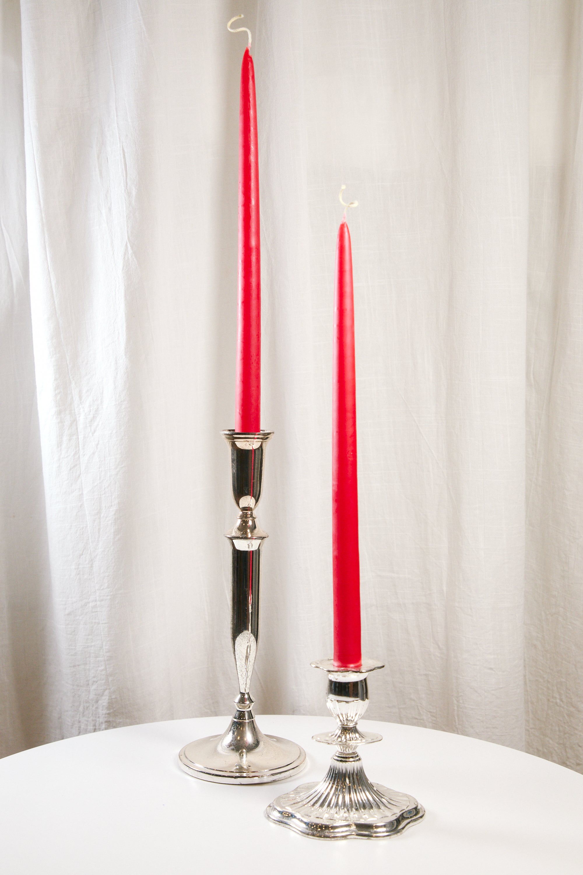 Moorlands candles red