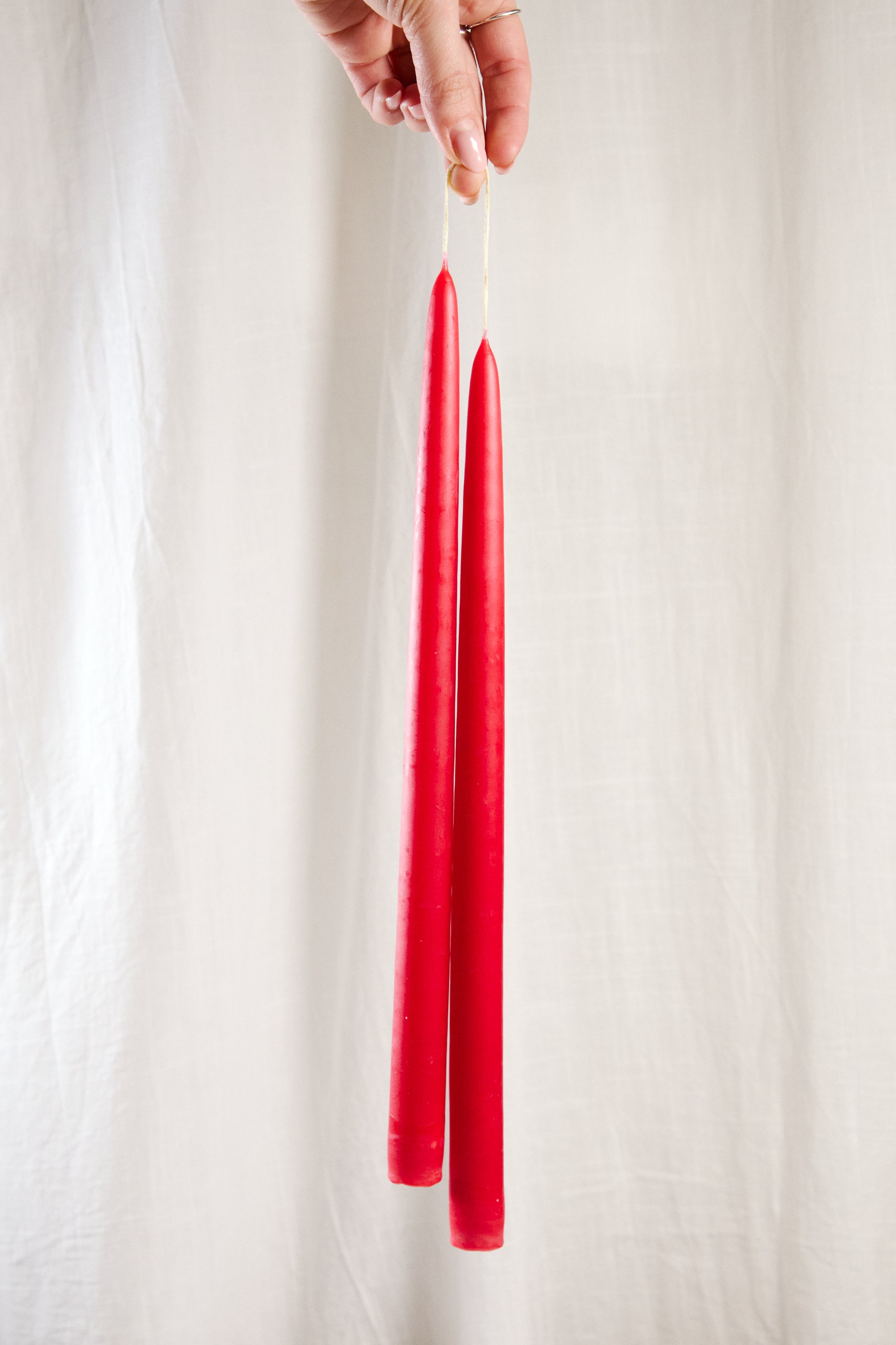 Moorlands candles red