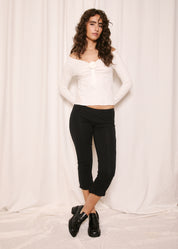 NORAH_Gretchen Tee White