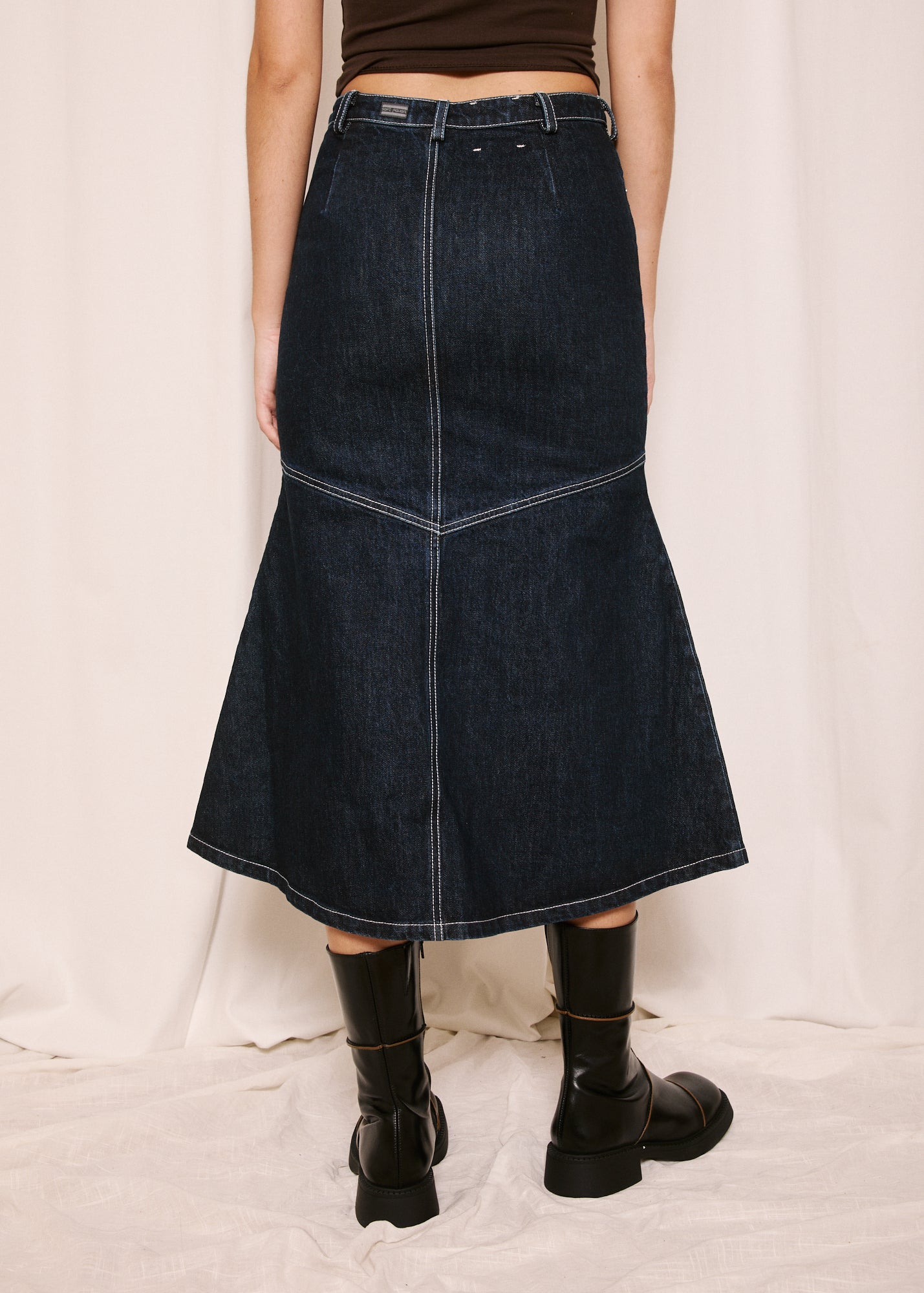 NORAH_Indigo Ranch Skirt