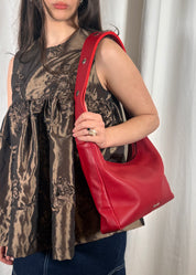 Thrills Top Bronze Metallic Applique