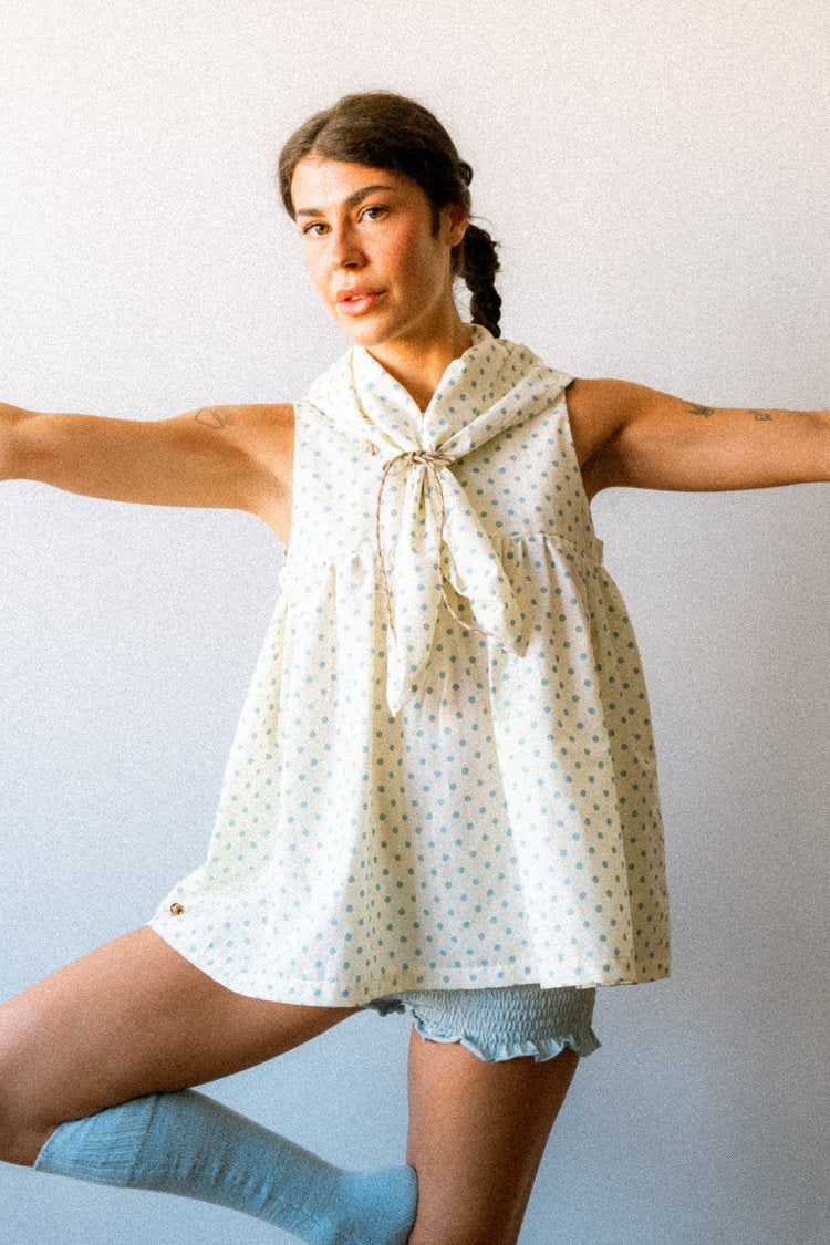 NOTS POLKA THRILLS BABYDOLL TOP