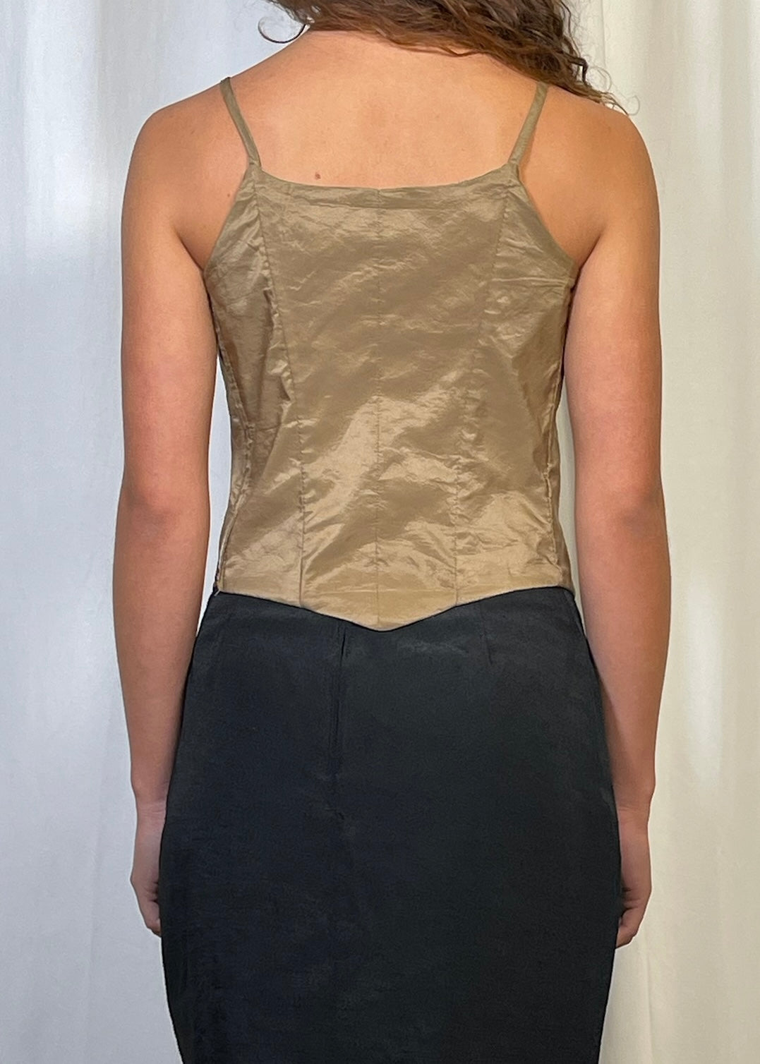 Gold Corset Top