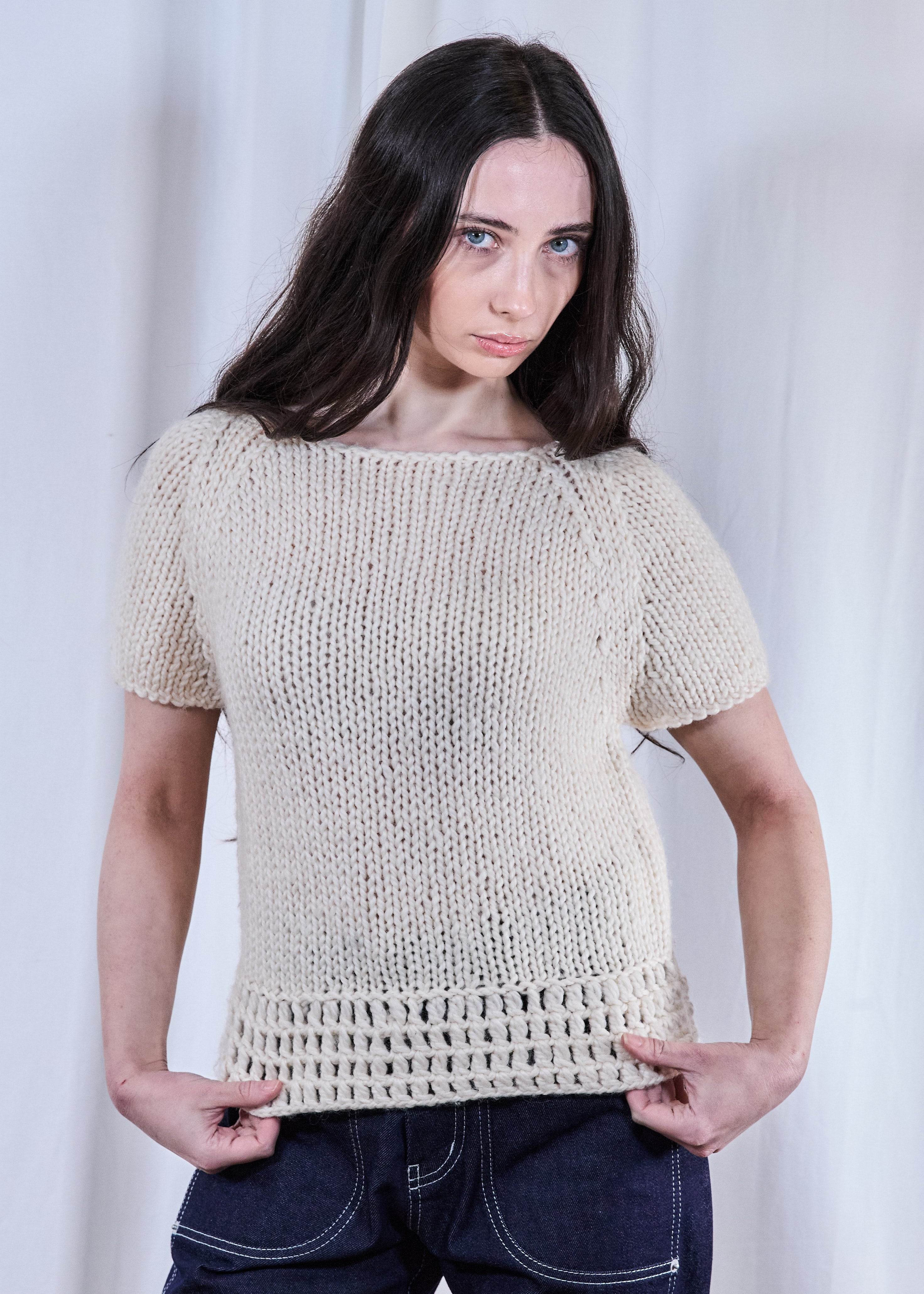 Chunky Crochet Top