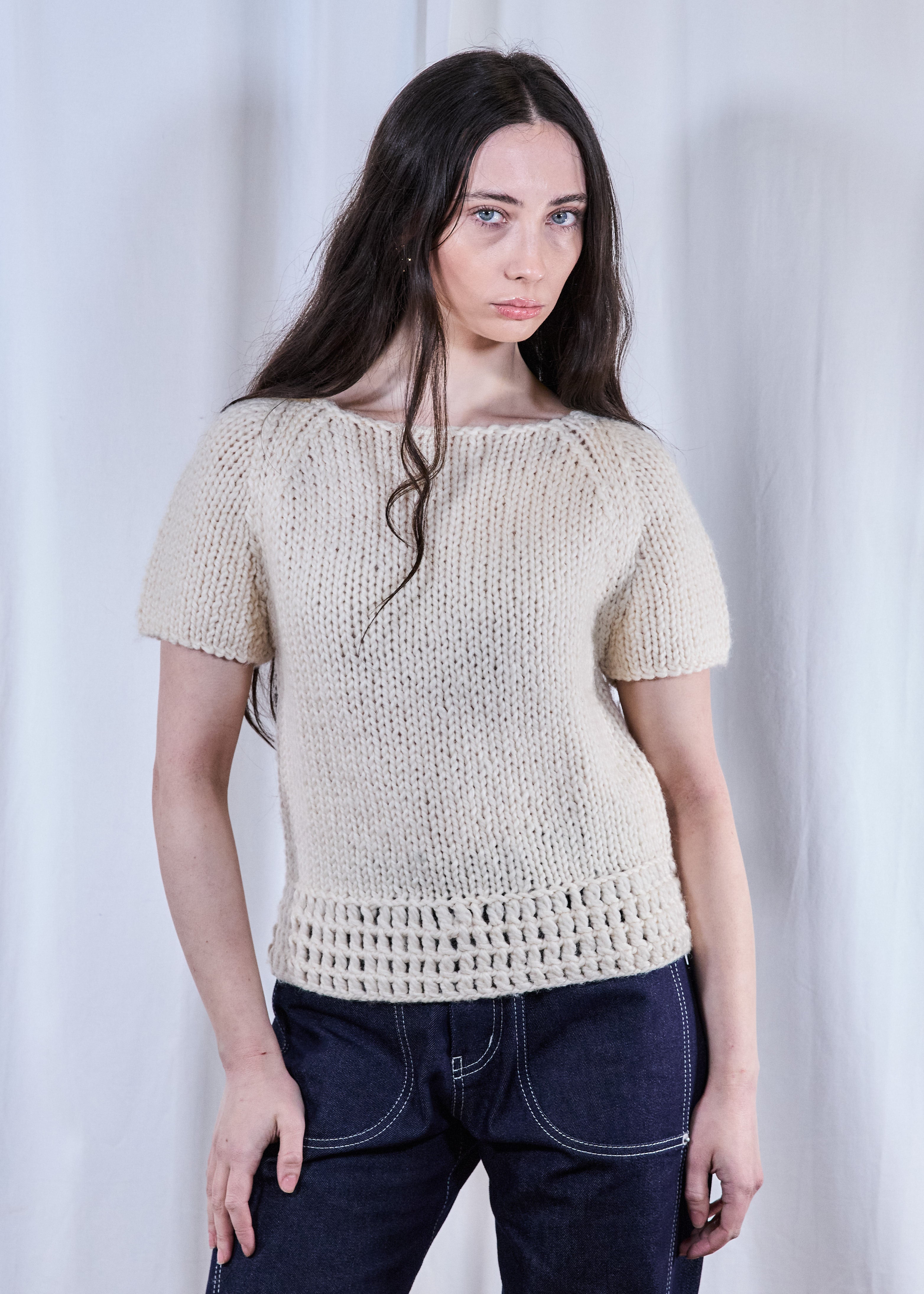 Chunky Crochet Top