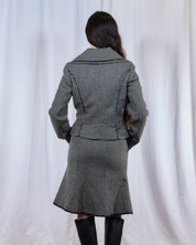 Polka Skirt and Jacket Co-ord