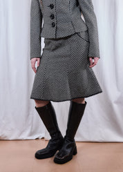 Polka Skirt and Jacket Co-ord