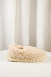 YOKO WOOL SLIPPERS IN NATURAL