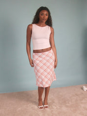 Pink Audrey Tank Evie Joynes
